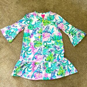 Lilly Pulitzer, girls swim cover-up